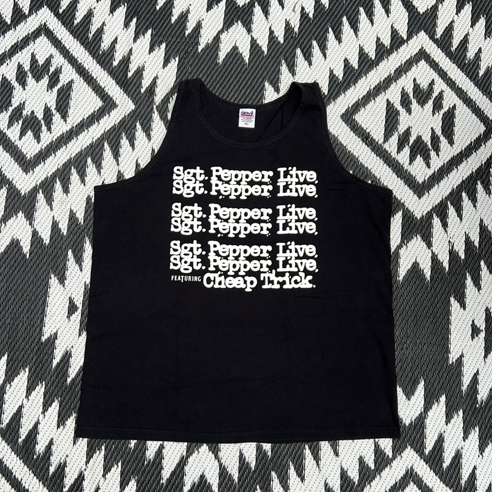Sgt Pepper and Cheap Trick Mank Top